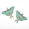 Ξ Discontinued- Luna Moth Earrings