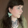 Ξ Discontinued- Luna Moth Earrings